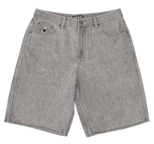 NNSNS - BIGFOOT SHORT - GREY WASHED DENIM
