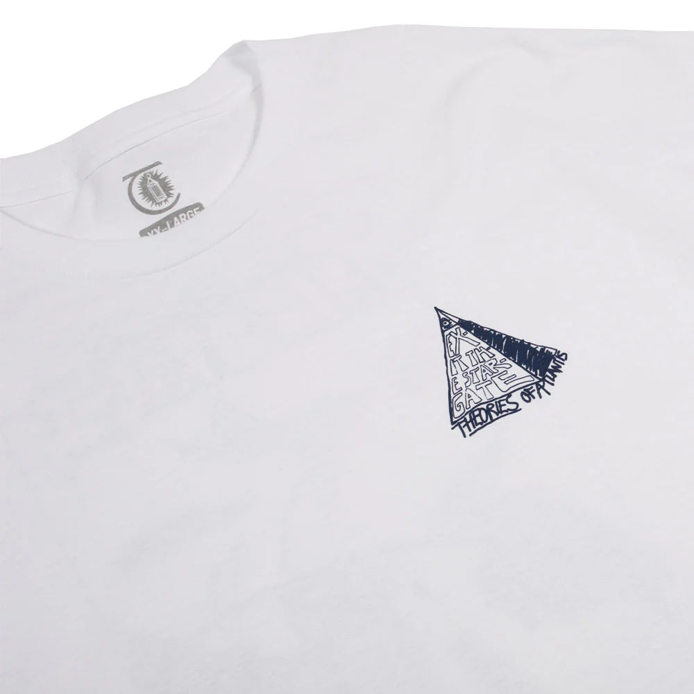 THEORIES OF ATLANTIS - FUTURE IS NOW TEE - WHITE