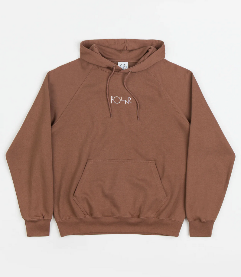 POLAR - DEFAULT HOODIE - RUST