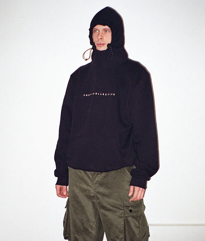 POETIC COLLECTIVE - NINJA HOODIE - BLACK