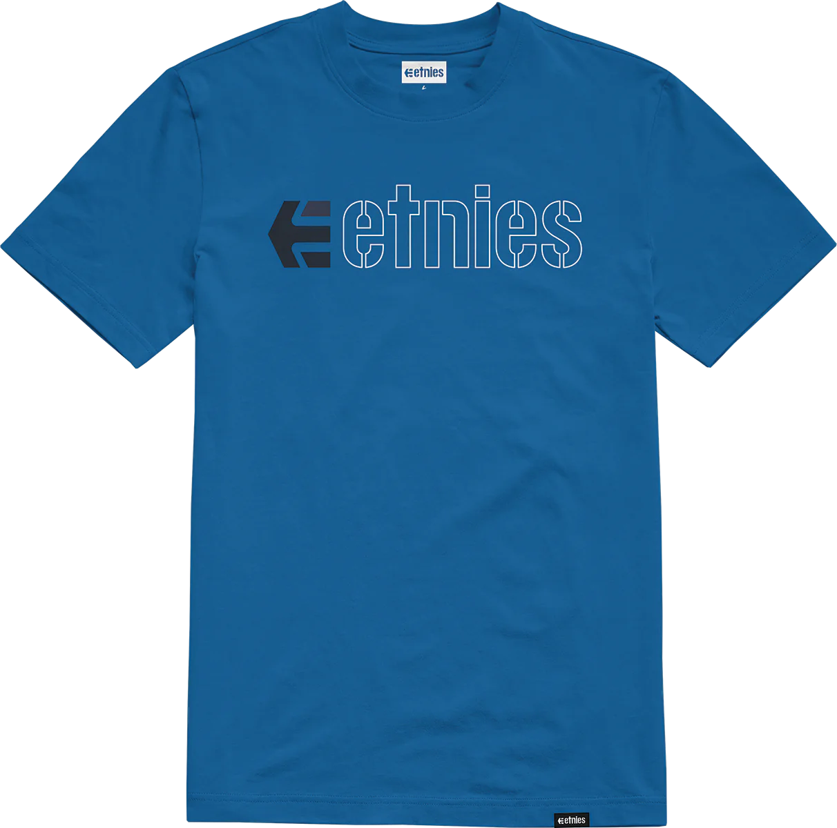ETNIES - KIDS ECORP TEE - BLUE/WHITE/NAVY