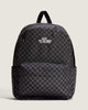 VANS - OLD SKOOL CHECK BACKPACK - BLACK/GREY