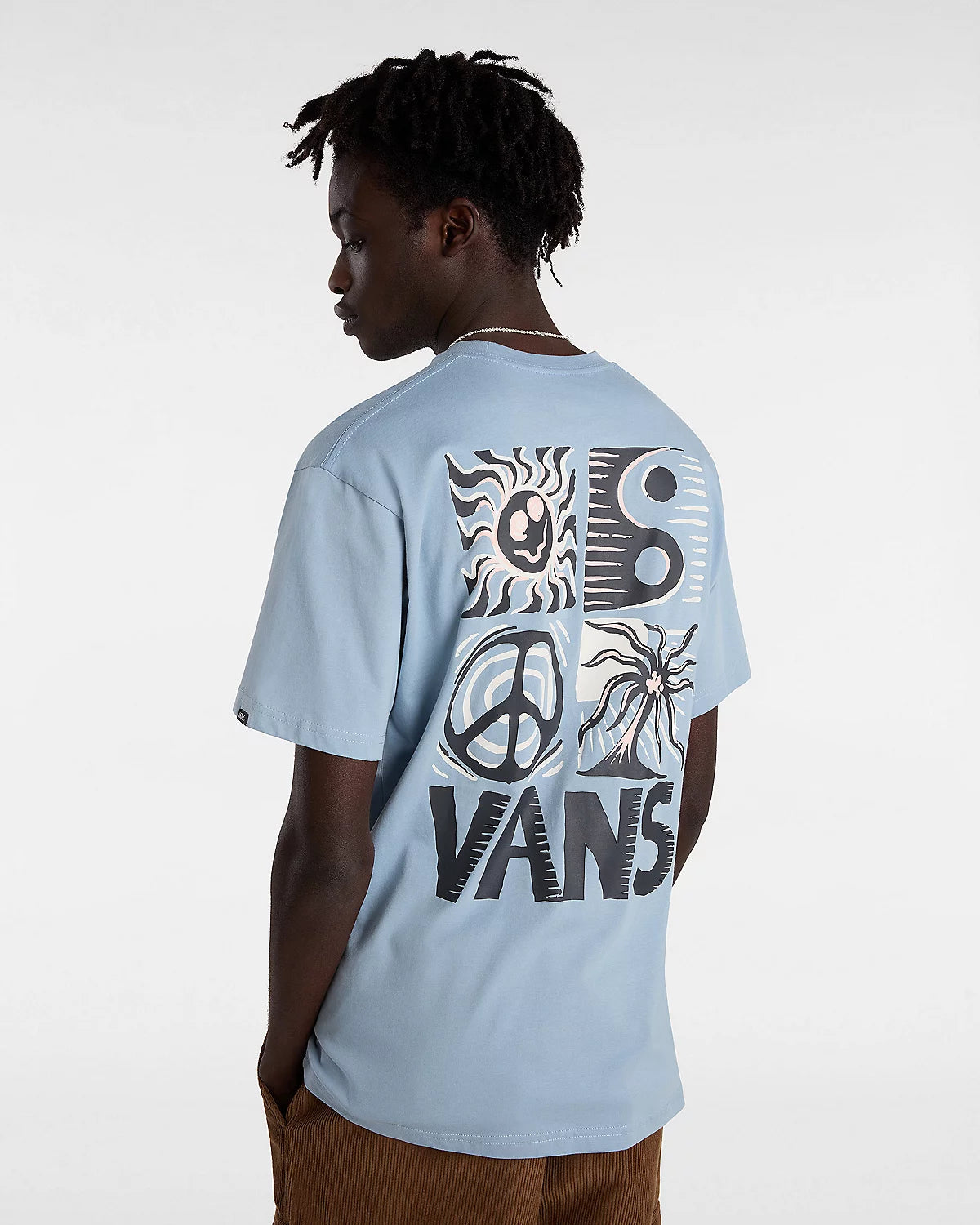 VANS - SUNBAKED SS TEE - DUSTY BLUE