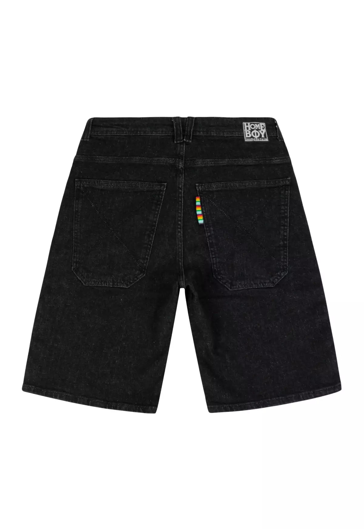 HOMEBOY - X-TRA BAGGY SHORT - WASHED BLACK