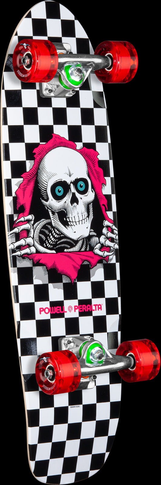 POWELL-PERALTA - SIDEWALK SURFER CHECKER RIPPER - 7.75