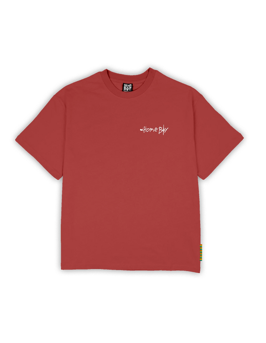 HOMEBOY - PENCIL TEE - POPPY RED