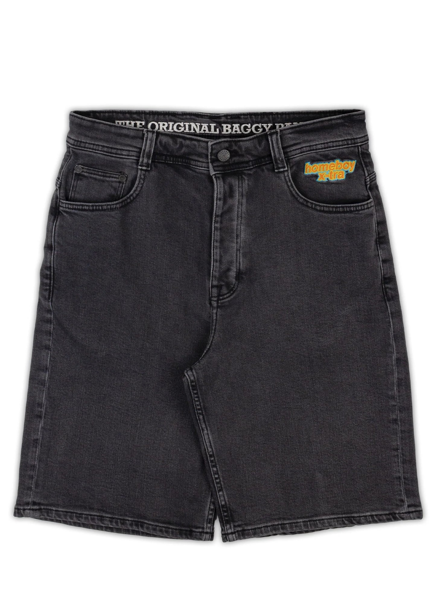 HOMEBOY - X-TRA BAGGY SHORTS - WASHED GREY