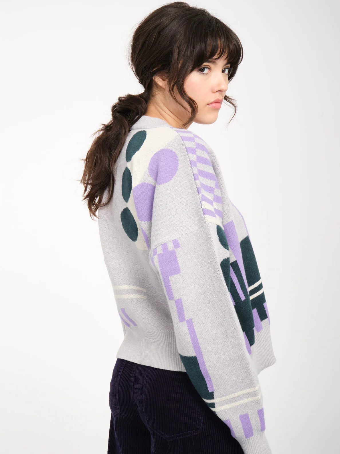 VOLCOM - BOHAUSWEATER - HEATHER GREY