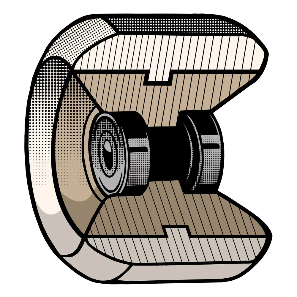 OJ WHEELS - CHRIS RUSSEL GOBLET DOUBLE DURO - 101A/95A - 56MM