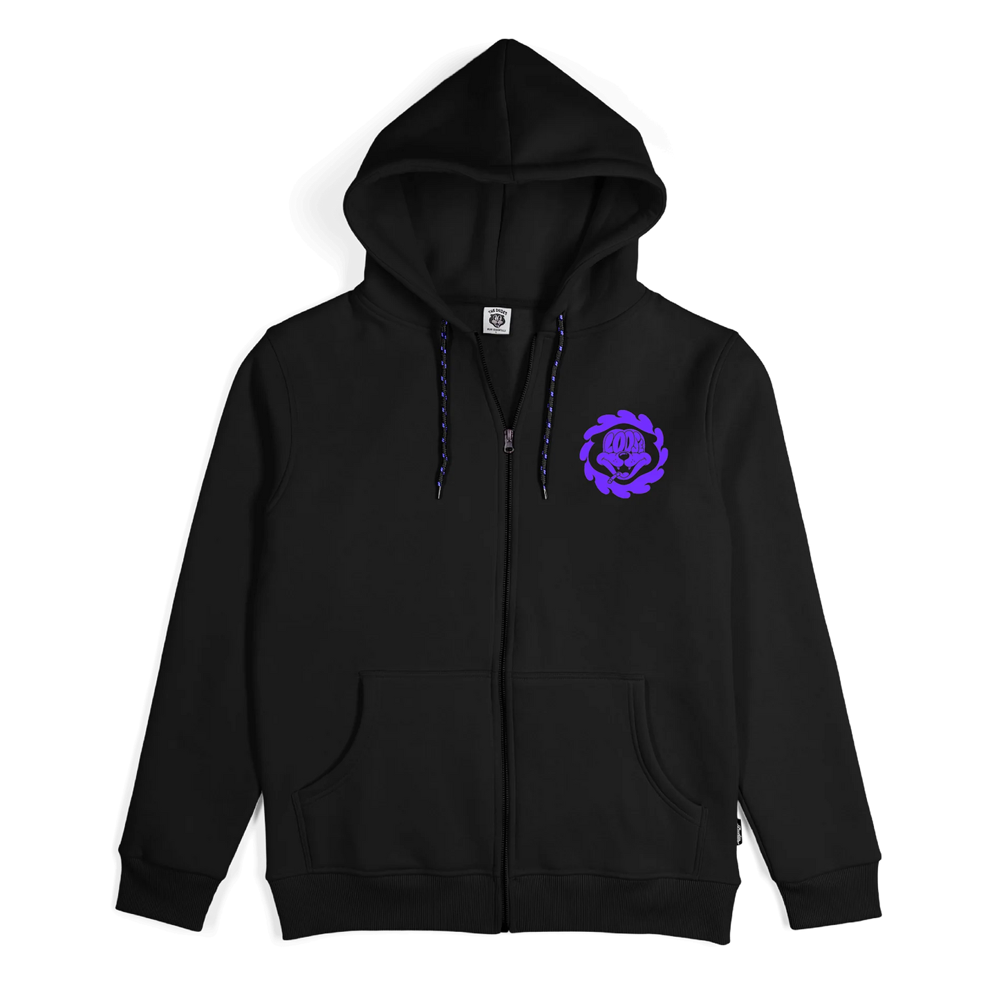 THE DUDES - LOOSE CANNON HOOD - BLACK/PURPLE