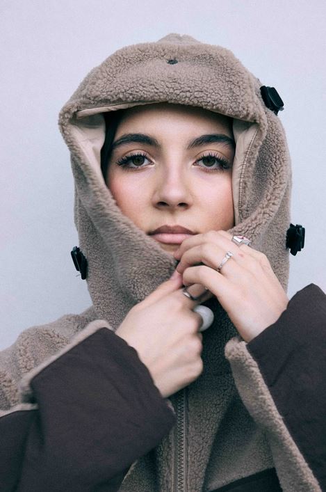 KEEP IT CLEAN - URBAN SHERPA JACKET - MOCHA BROWN