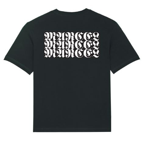 MARCEL - GOBLIN FRONT TEE - BLACK
