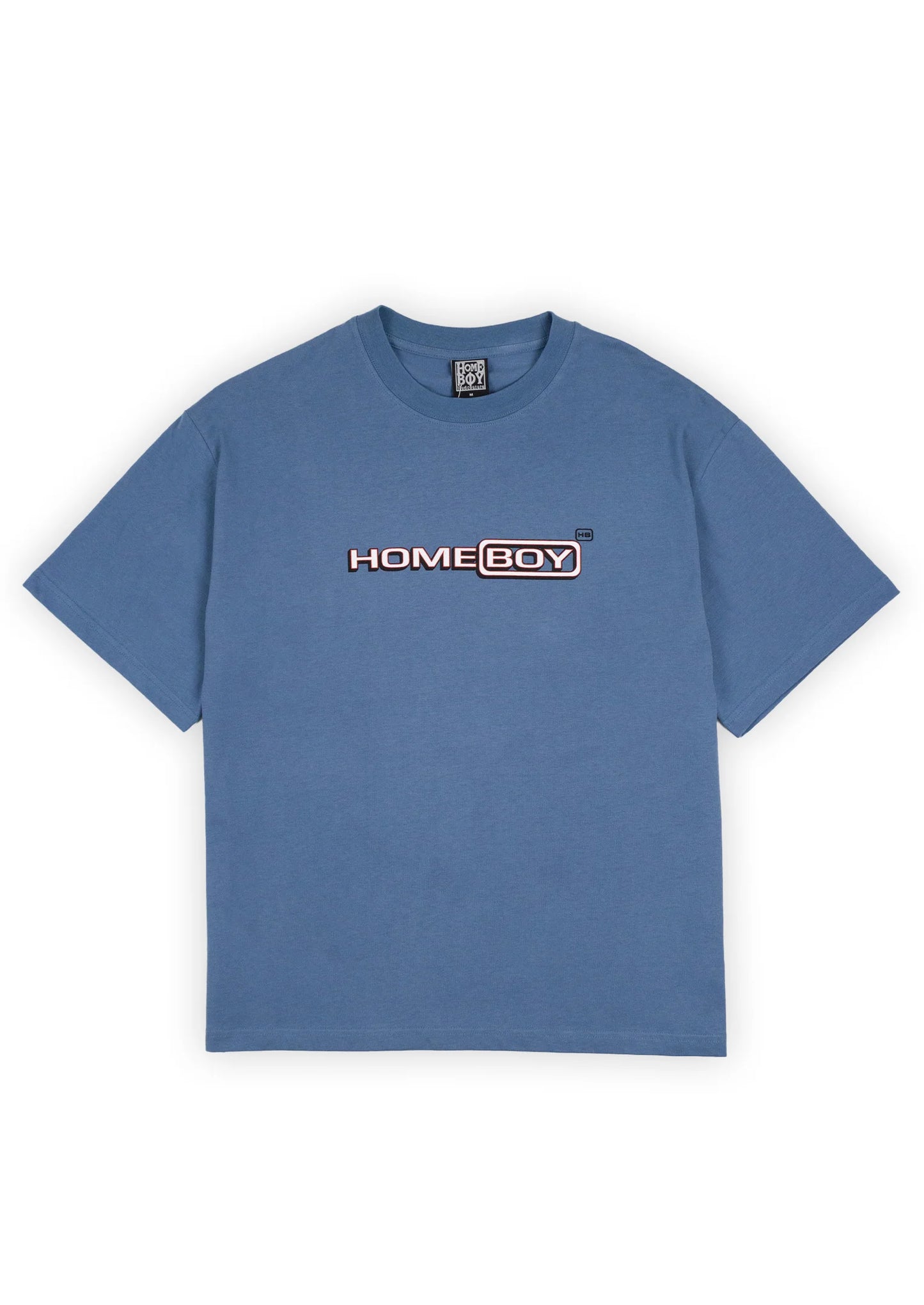 HOMEBOY - RETRO VIBEZ TEE - BLUE SHADOW