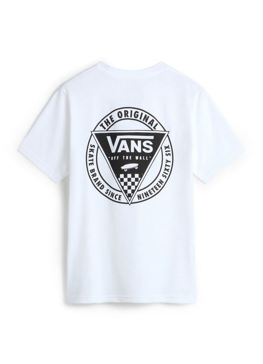 VANS - PATCHED IN SS YOUTH TEE - WHITE