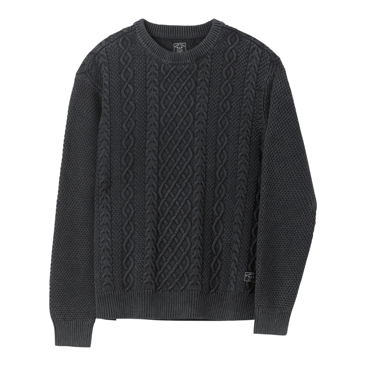 DARK SEAS - BIG SUR CREW KNIT - BLACK