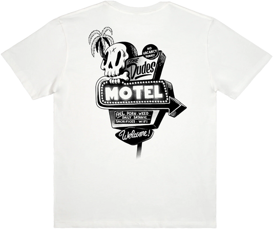THE DUDES - MOTEL TEE - OFF WHITE