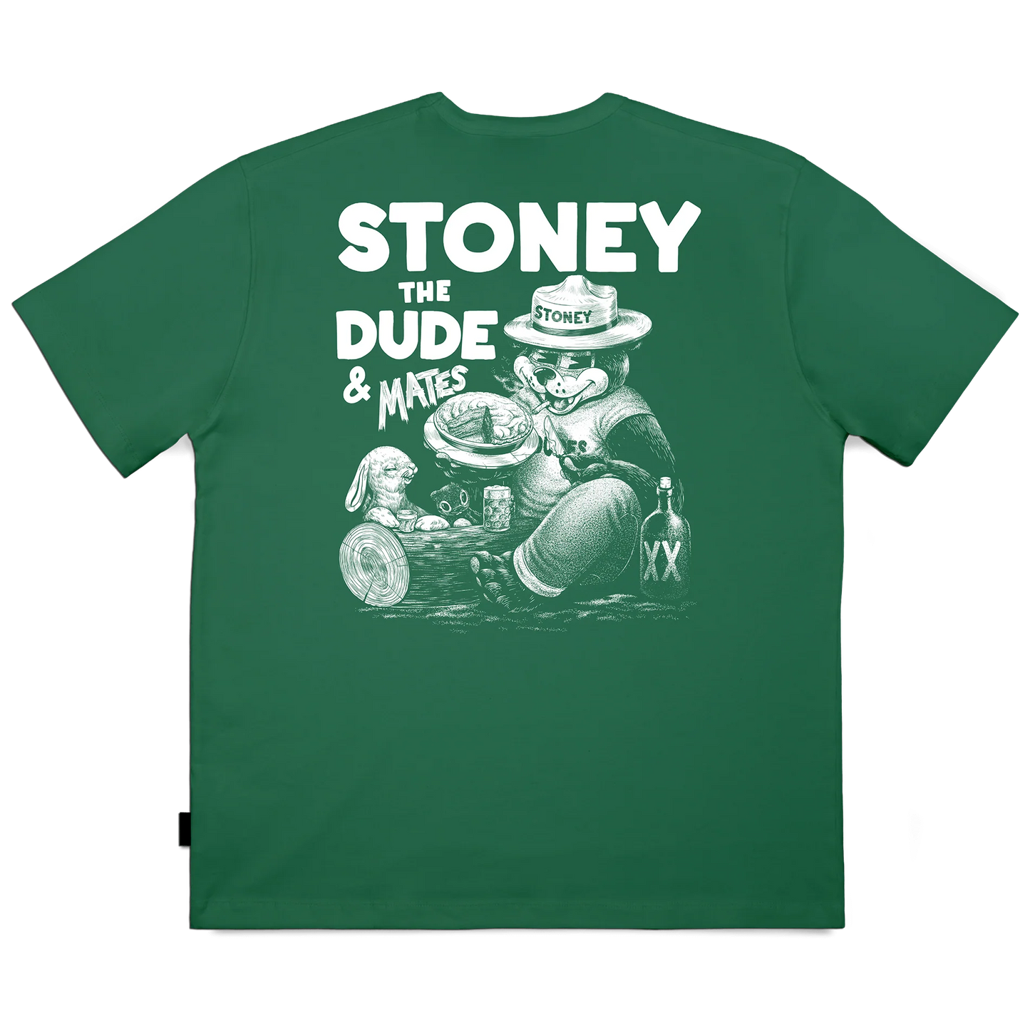 THE DUDES - MATES TEE - GREEN