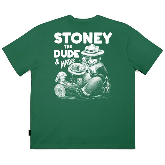 THE DUDES - MATES TEE - GREEN