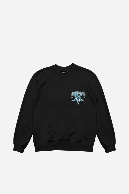 WASTED PARIS - CONJURE CREWNECK - BLACK