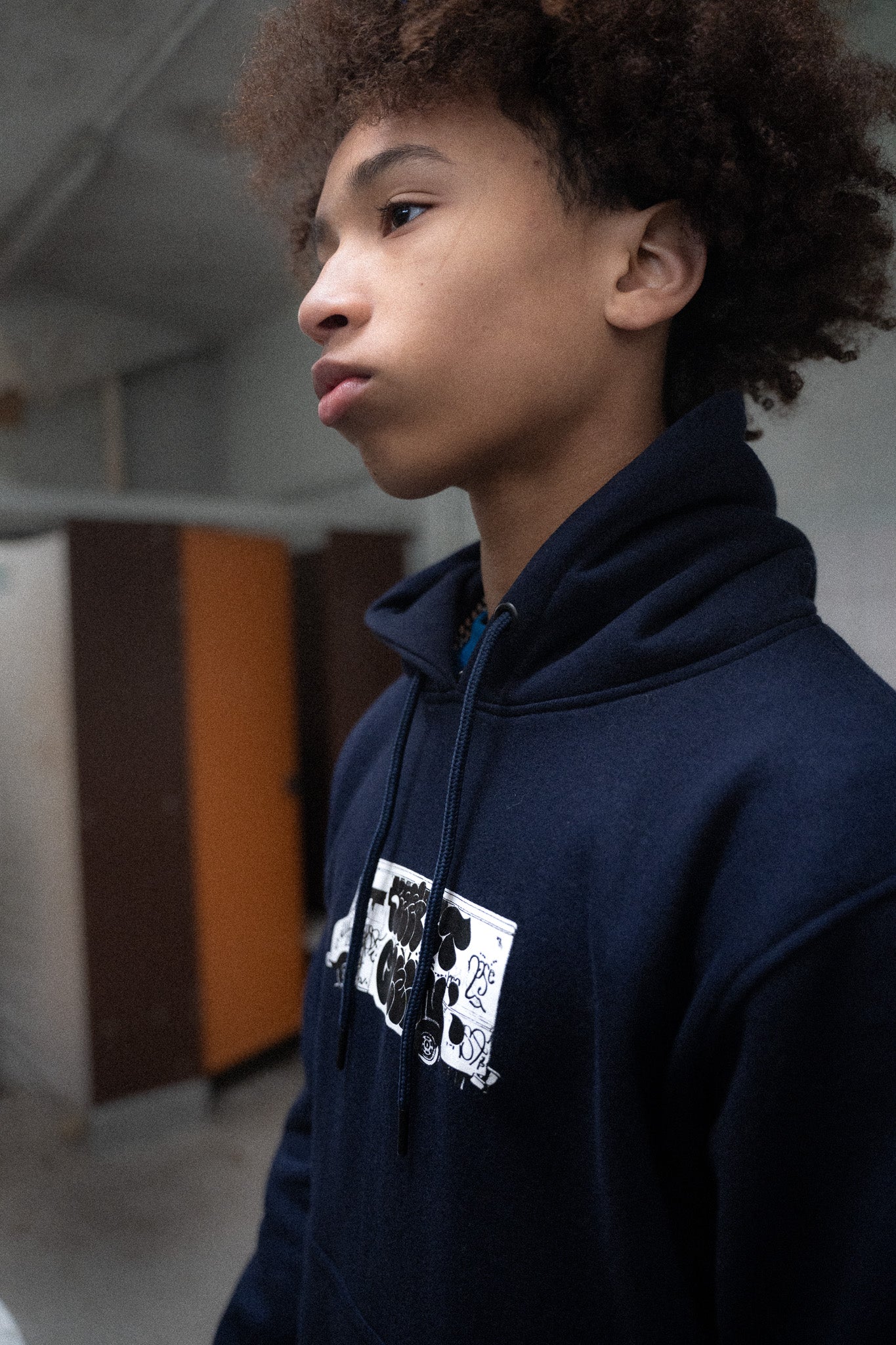 KEEP IT CLEAN - THROW UP TRUCK HOOD - DARK NAVY