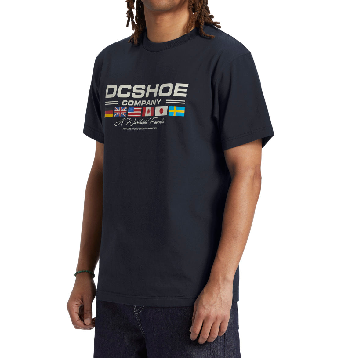 DC - WORLDWIDE FAV TEE - NAVY BLAZER