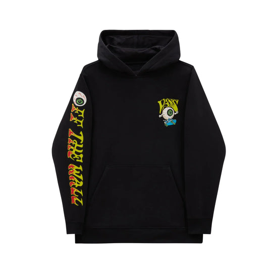 VANS - EYEBALLIE YOUTH HOODIE - BLACK