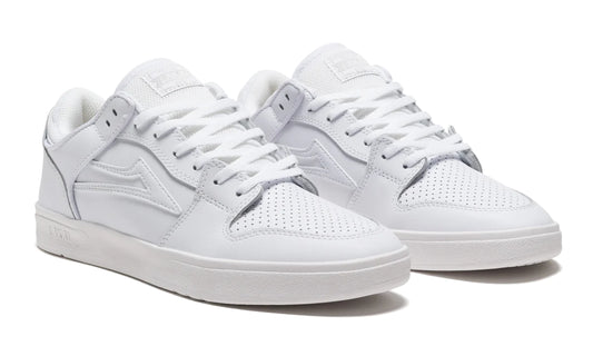 LAKAI - TELFORD LOW - WHITE LEATHER