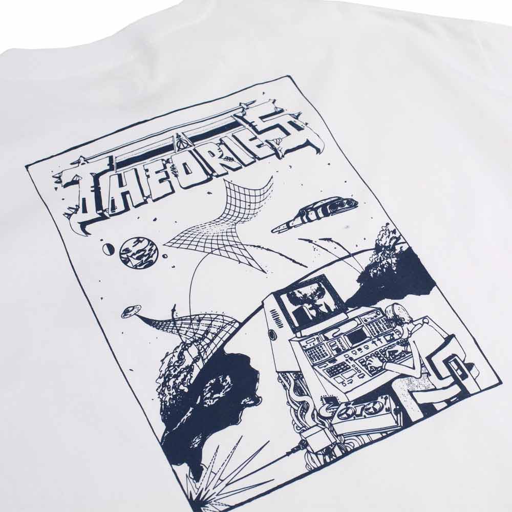 THEORIES OF ATLANTIS - FUTURE IS NOW TEE - WHITE