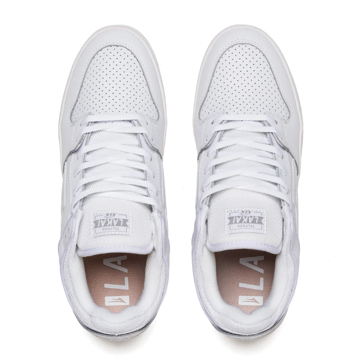 LAKAI - TELFORD LOW - WHITE LEATHER