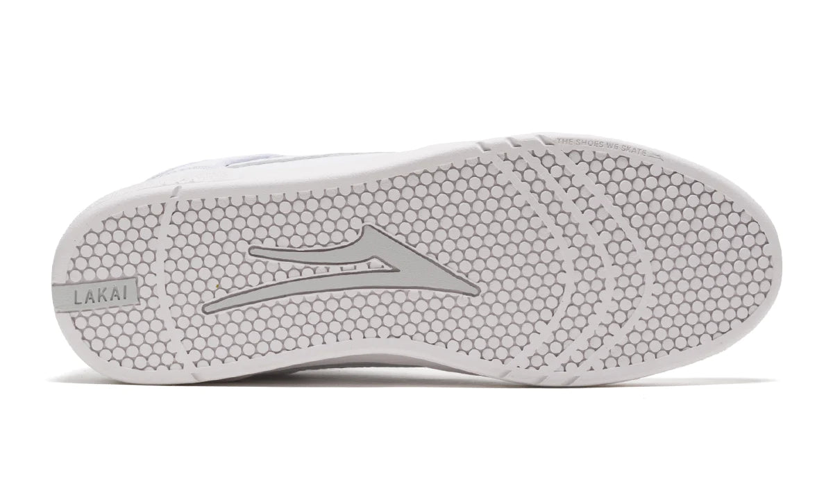 LAKAI - TELFORD LOW - WHITE LEATHER