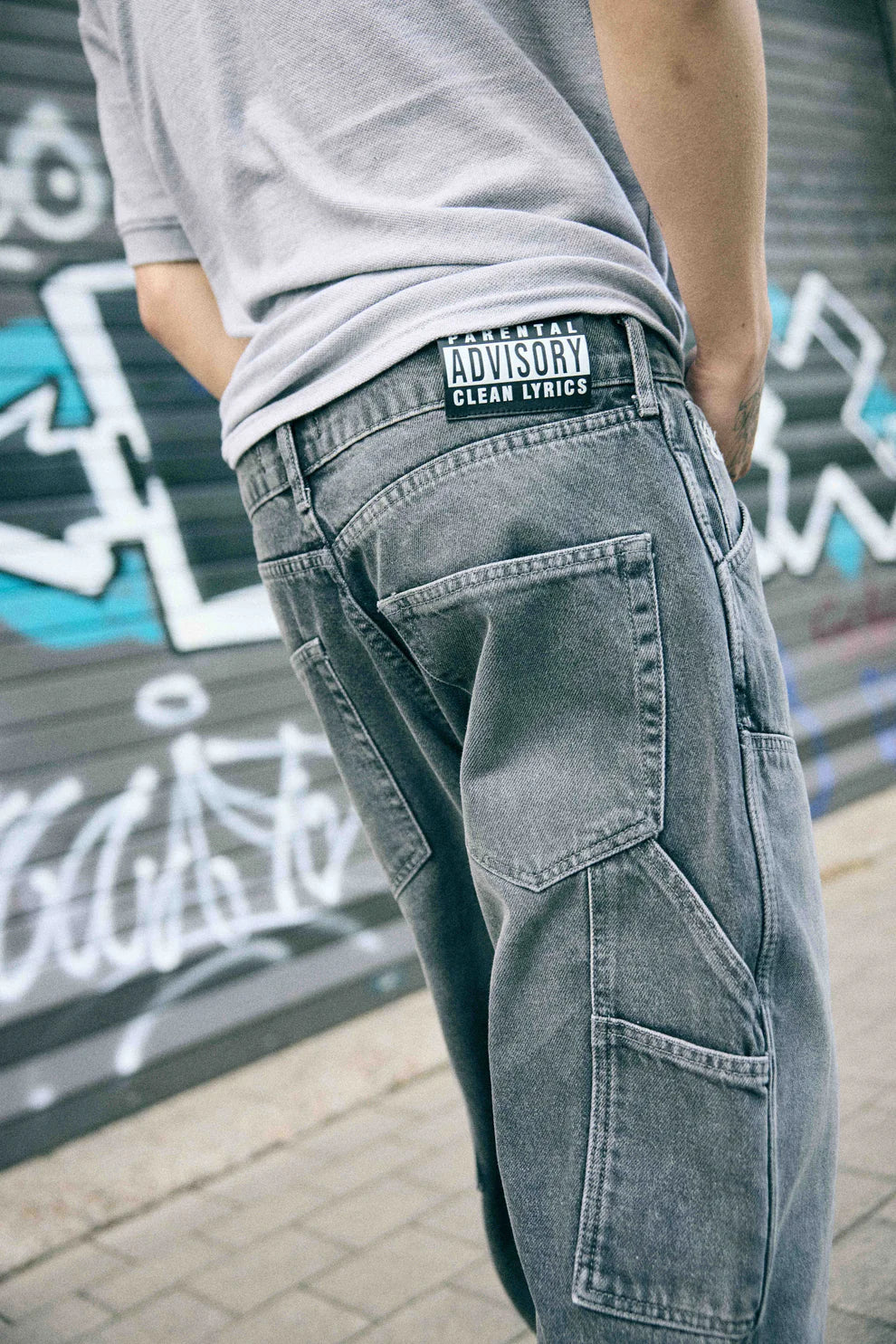 KEEP IT CLEAN - RELAXED CARPENTER PANT - BLACK VINTAGE