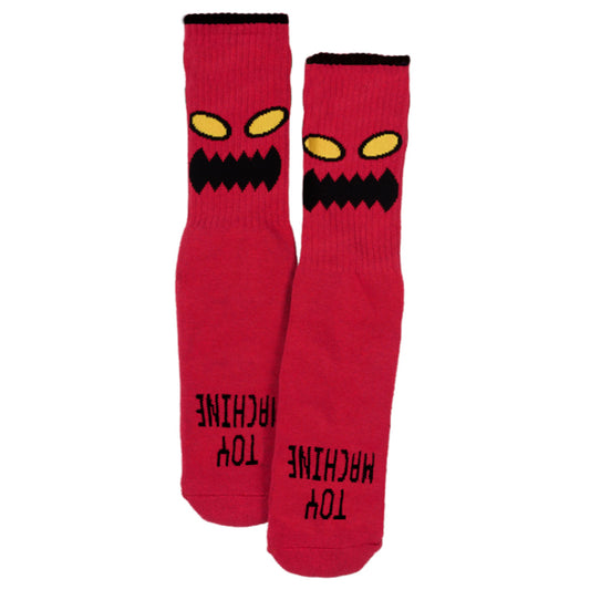 TOY MACHINE - MONSTER YOUTH SOCK - RED