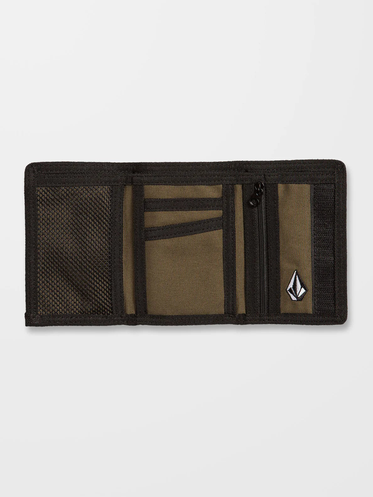 VOLCOM - NINETYFIVE TRIFOLD WALLET - BLACK