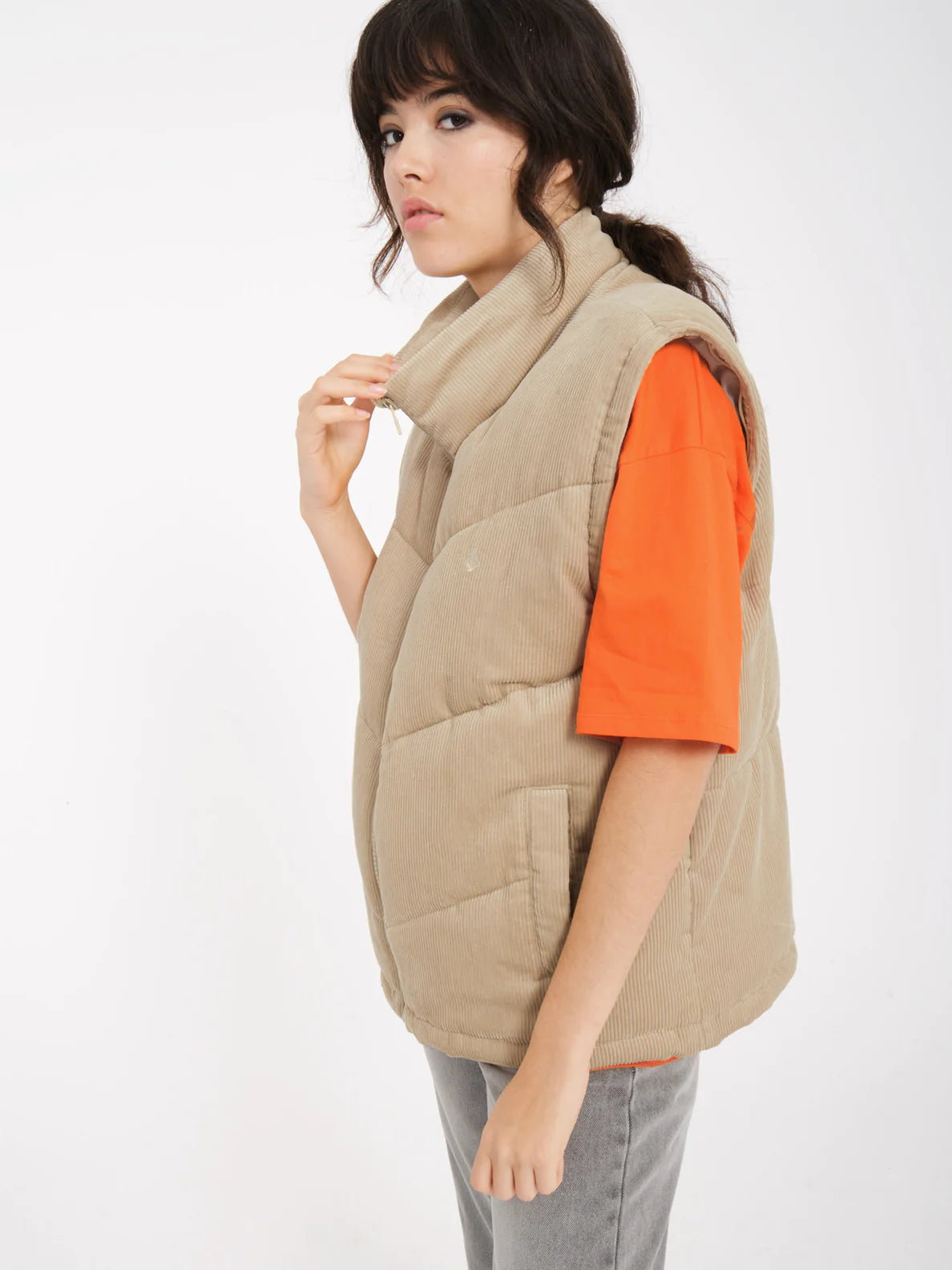 VOLCOM - CORD'N PUFF - KHAKI
