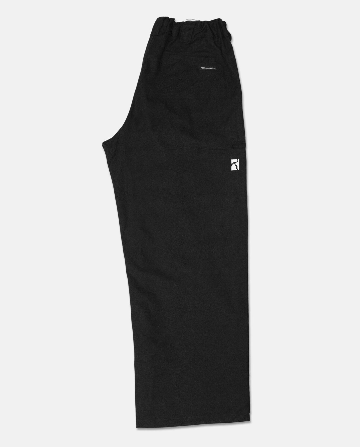 POETIC COLLECTIVE - PAINTER PANTS - BLACK CANVAS