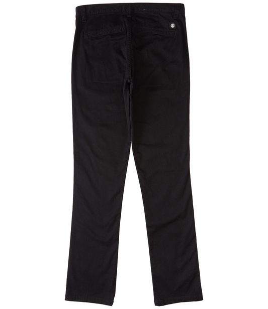 ELEMENT - HOWLAND CLASSIC CHINO YOUTH - FLINT BLACK