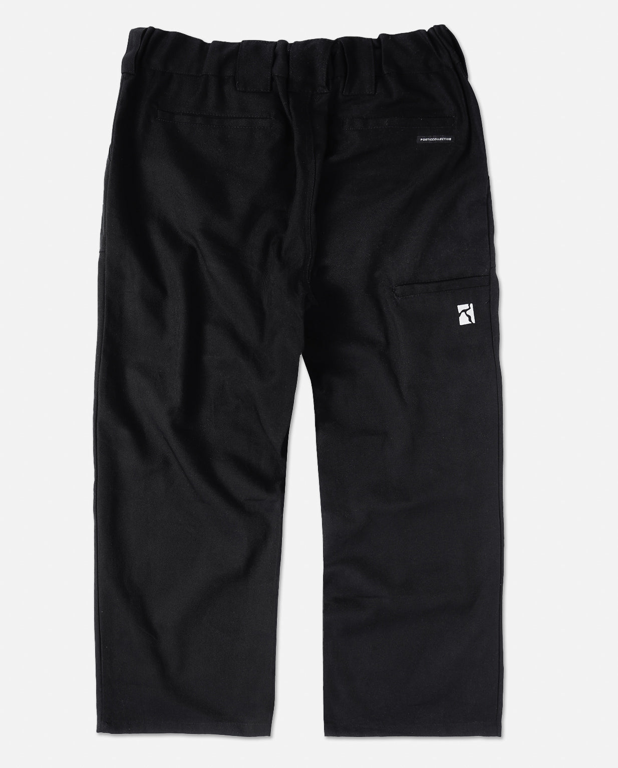 POETIC COLLECTIVE - PAINTER PANTS - BLACK CANVAS