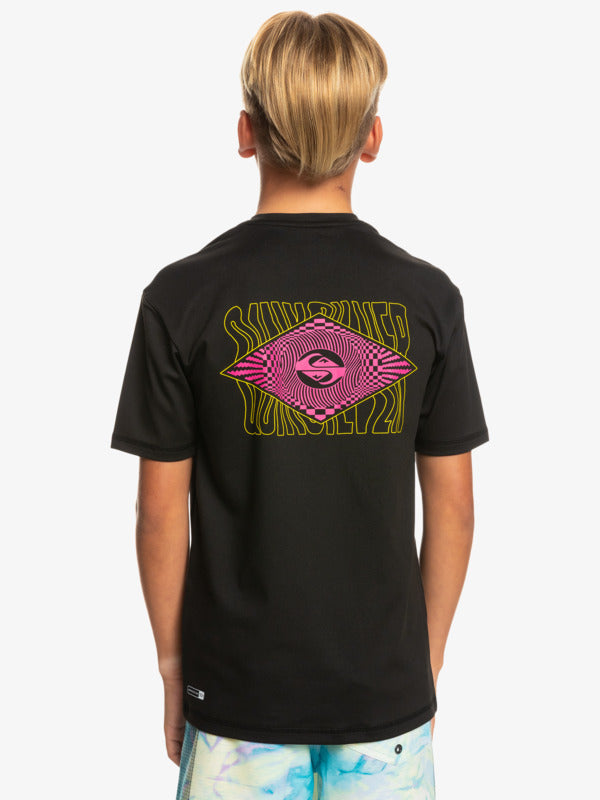 QUIKSILVER - RADICAL SURF TEE YOUTH SS - BLACK