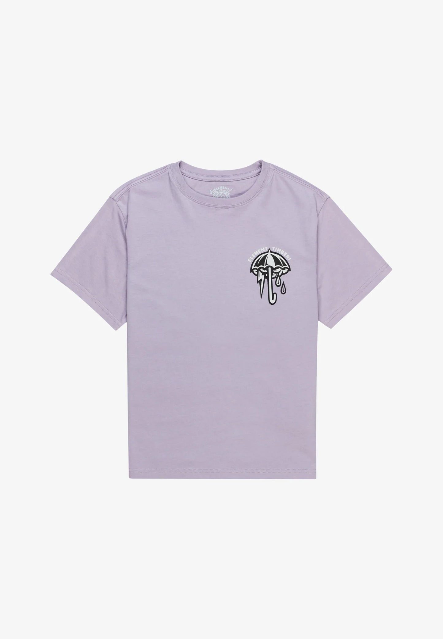 ELEMENT - ANGRY CLOUDS SS YOUTH - LAVENDAR GRAY