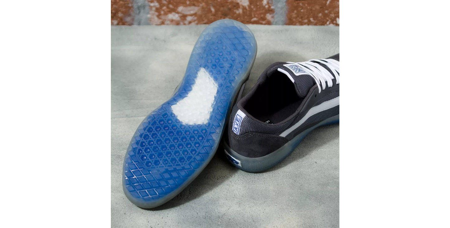VANS - MN AVE - ASPHALT/BLUE