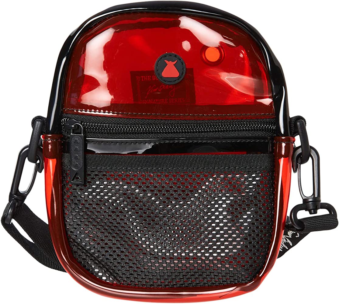 BUMBAG - KEVIN BRADLEY COMPACT SHOULDER BAG - RED