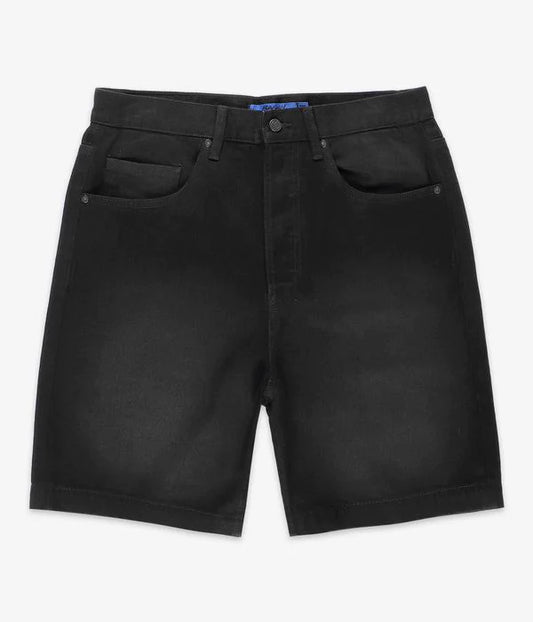 DC - WORKER BAGGY DENIM SHORT - BLACK
