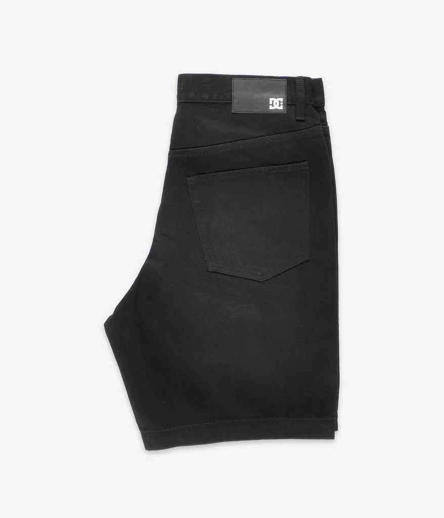 DC - WORKER BAGGY DENIM SHORT - BLACK