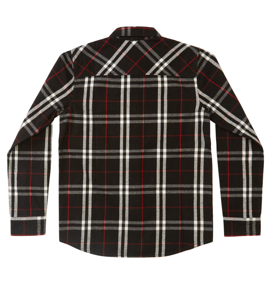 DC - MARSHAL LS BOY - BLACK/RED PLAID