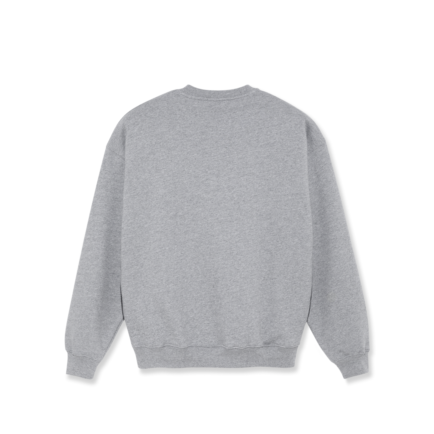 POLAR - ORNAMENT LOGO CREWNECK - HEATHER GREY
