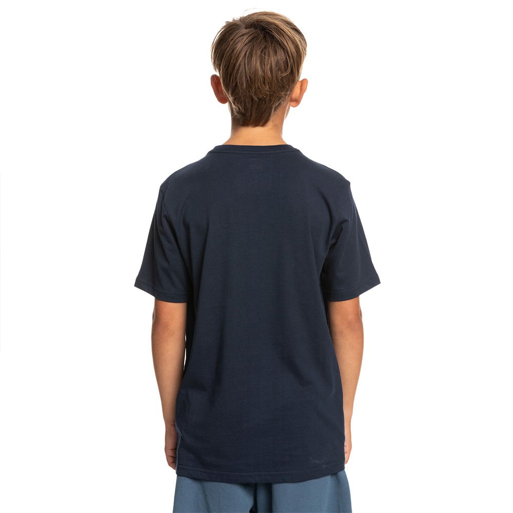 QUIKSILVER - QS ROCKIN SKULL SS YTH - NAVY BLAZER