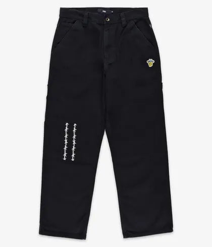 VANS - ELIJAH BERLE LOOSE CARPENTER PANTS - BLACK