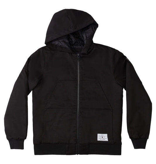 DC - ROWDY PADDED JACKET BOY - BLACK