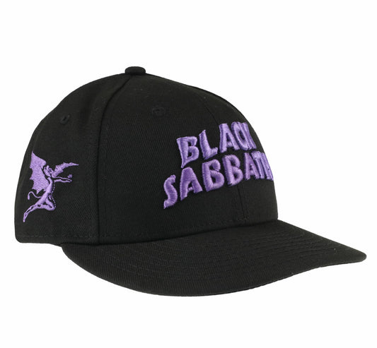 DC - BLACK SABBATH FITTED CAP - BLACK