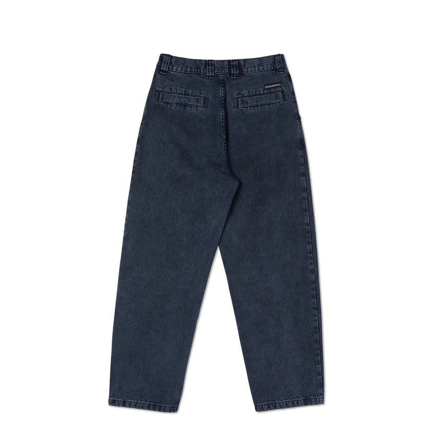 POLAR - GRUND CHINOS - BLUE/BLACK